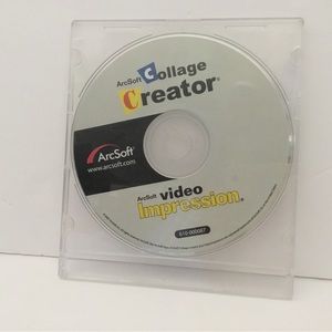 CD-ROM. Arc Soft Collage Creator. 2007. Vintage